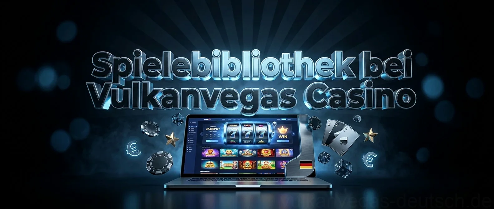 Spielebibliothek bei Vulkanvegas Casino